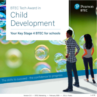 BTEC Tech Award Child Development - Guide
